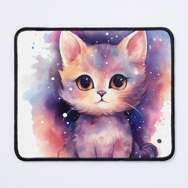 Item preview, Cute kitten adventures in the galaxy designed and sold by MeawExoplanet.