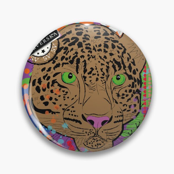 Item preview, Leopard's Vibrant Vision designed and sold by Reverska.