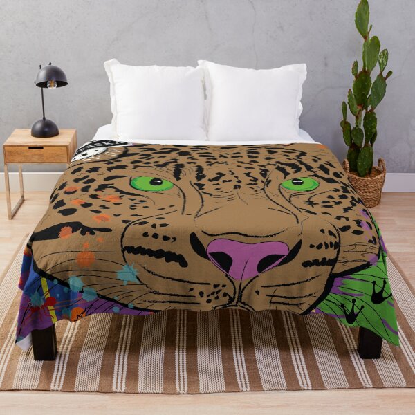 Item preview, Leopard's Vibrant Vision designed and sold by Reverska.