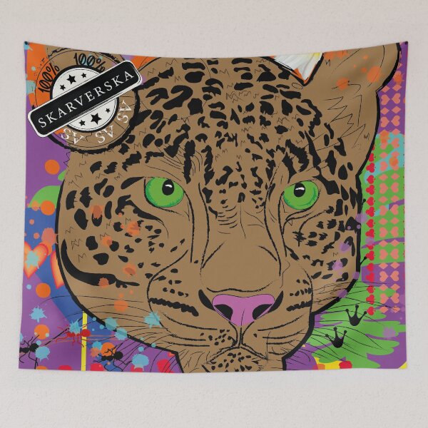 Item preview, Leopard's Vibrant Vision designed and sold by Reverska.