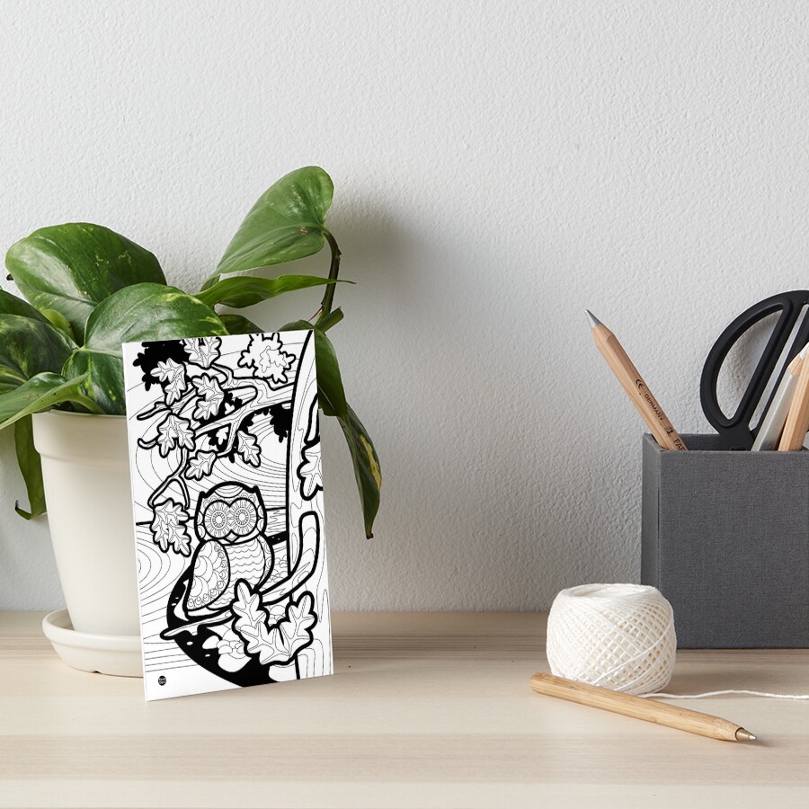 Item preview, Art Board Print designed and sold by PaolaOpal.