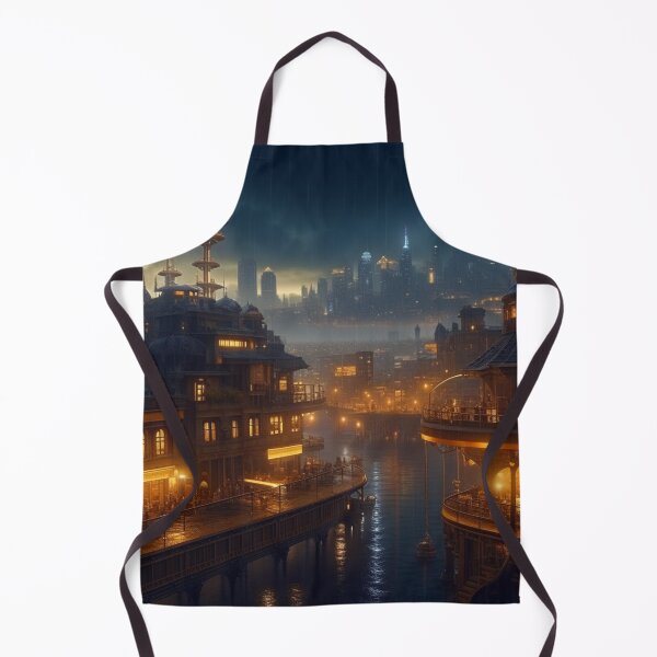 Item preview, Steampunk Style City Night Lights designed and sold by Kiwikho.