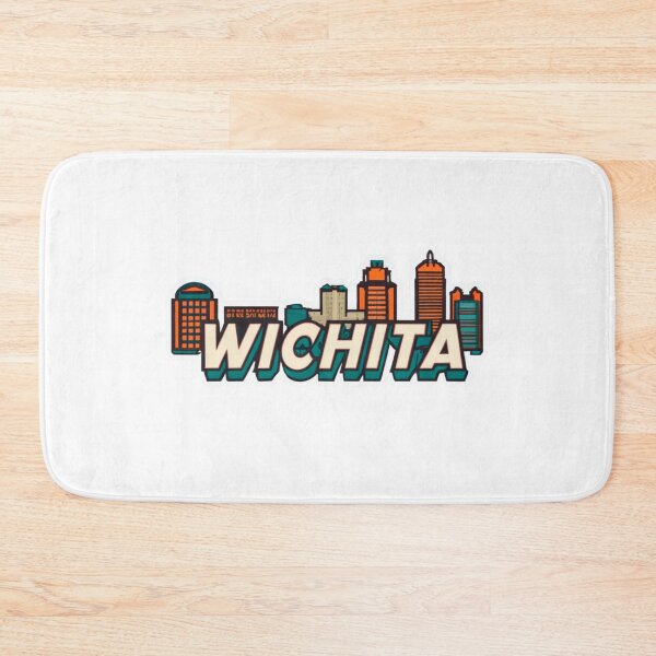 Item preview, Wichita, KS | City Drawing Style 7 designed and sold by CircinusStore.