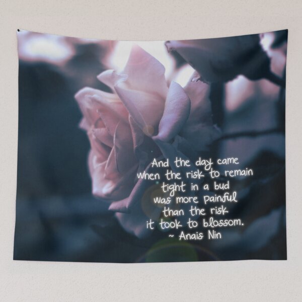 Item preview, The Risk It Took To Blossom designed and sold by Emilyromrell.