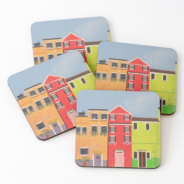 Item preview, Burano Street designed and sold by ElaineFogelArt.
