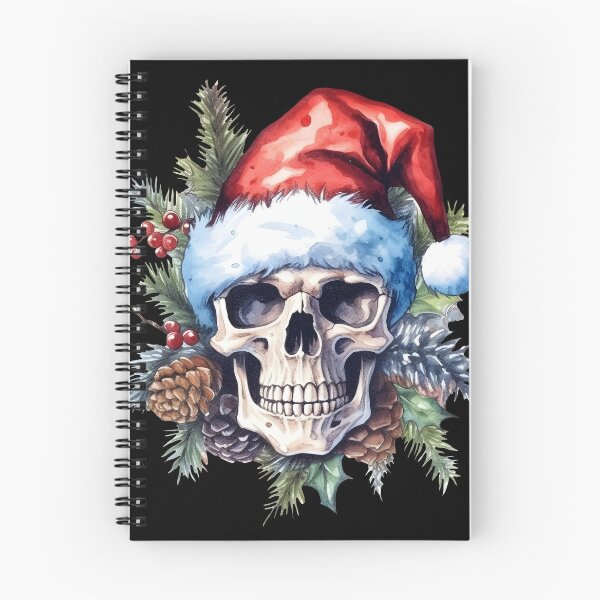 Item preview, Xmas Santa Skull designed and sold by PugD.