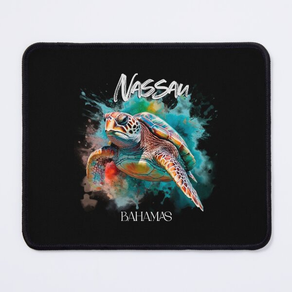 Item preview, Bahamas Seat Turtle Bahamian Flag Beach Great Shark Creek designed and sold by smartrocket.