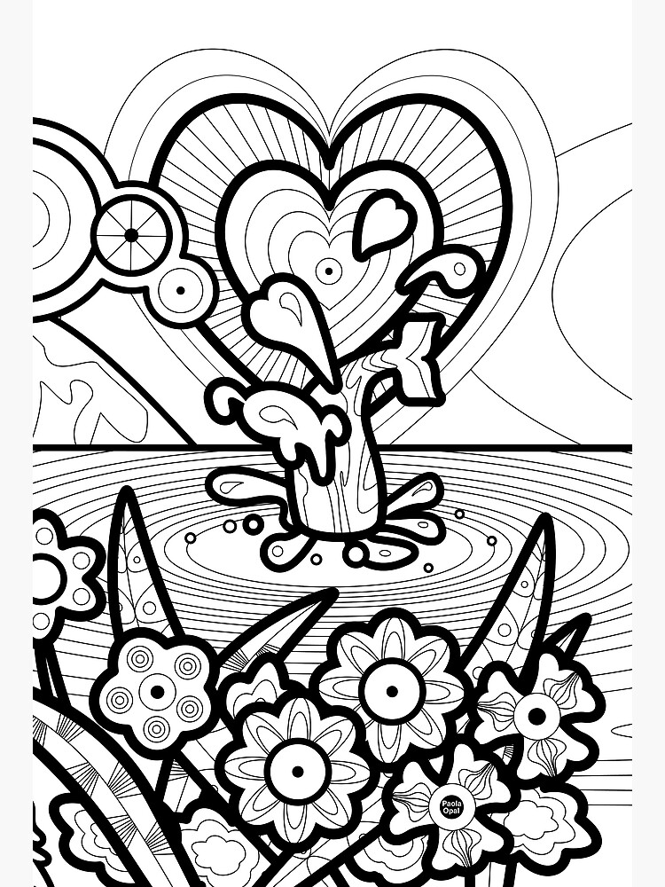 Thumbnail 2 of 2, Greeting Card, Monisms Number 3, Whale with Heart designed and sold by PaolaOpal.