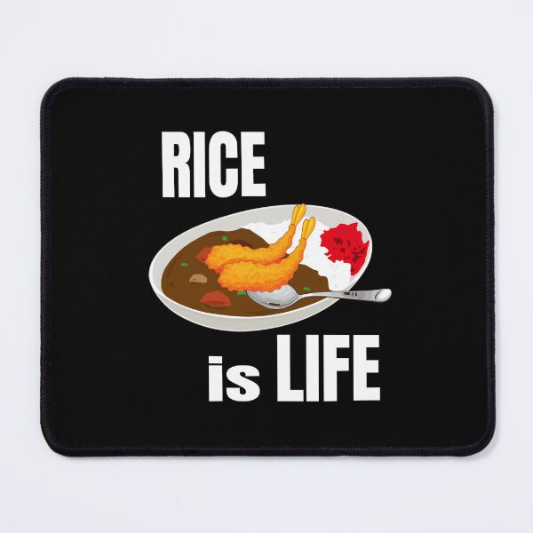 Item preview, rice is life, curry rice designed and sold by cocokara999.