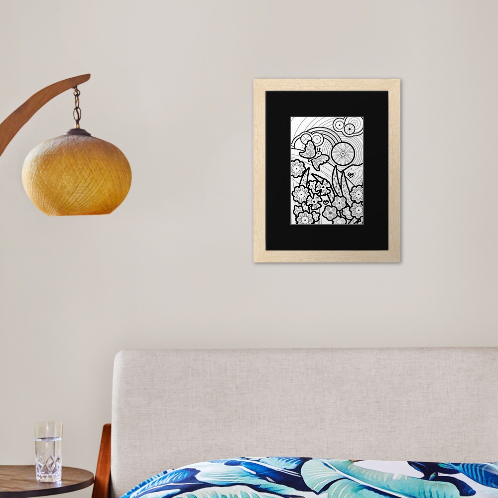 Item preview, Framed Art Print designed and sold by PaolaOpal.