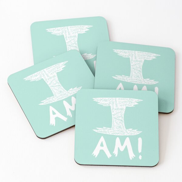 Item preview, I AM! - Transparent White Design designed and sold by Tim Veiga.