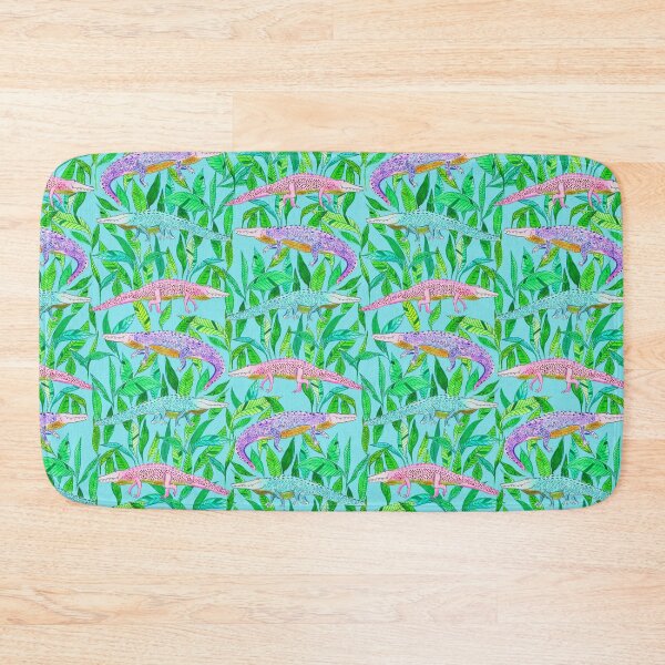 Item preview, Alligators - Aqua designed and sold by natalievmason.