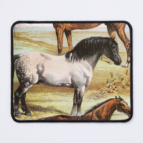 Item preview, Clydesdale Cart and Trotting Horses Vintage Chromolithograph by Hugh Craig Painting Animal Lover Gift designed and sold by ElegantTeaTime.