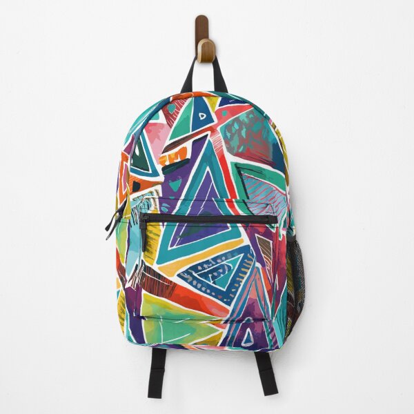 Item preview, Watercolor Triangles Pattern Bright Colors designed and sold by Sofia Rose Design ⭐️⭐️⭐️⭐️⭐️.