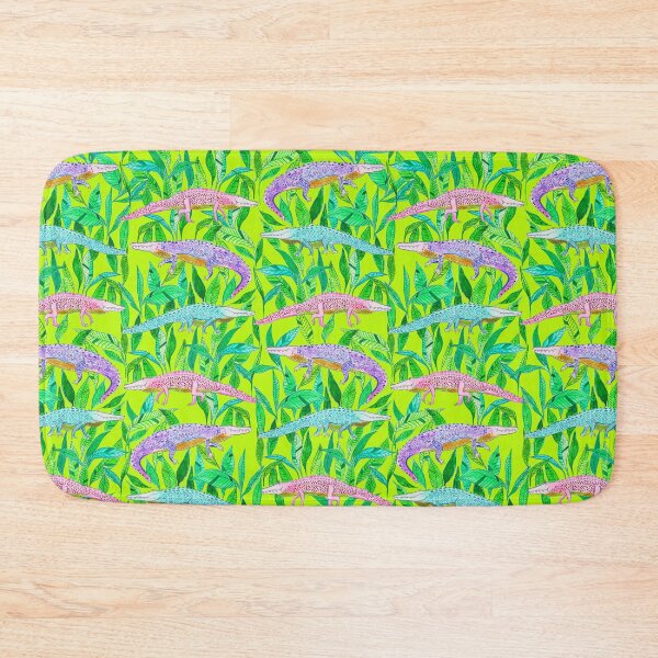 Item preview, Alligators - Lime Green designed and sold by natalievmason.