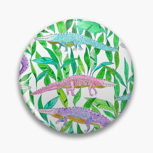 Item preview, Alligators - White designed and sold by natalievmason.