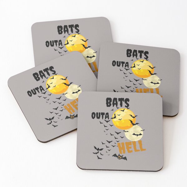 Item preview, Bats Hell Halloween designed and sold by rocklegends99.