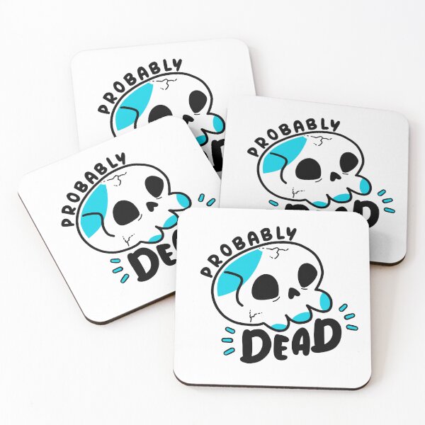 Item preview, Probably Dead - Blue designed and sold by molieart.