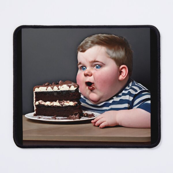 Item preview, Boy With Slice Of Cake designed and sold by KoliBabb.