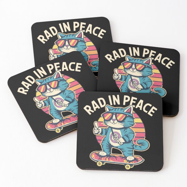 Item preview, CAT Rad in peace  designed and sold by Coollzone.