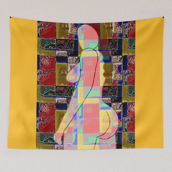 Item preview, Female nude, semi-abstract digital artwork  designed and sold by pulchritude560.