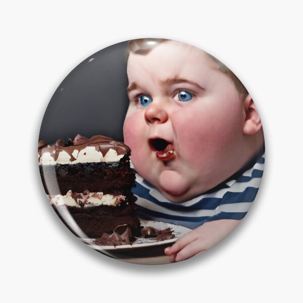 Item preview, Boy With Slice Of Cake designed and sold by KoliBabb.