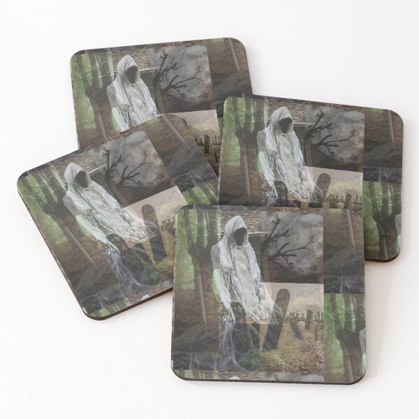 Item preview, Scary Ghoul Photo Montage Muted Color Design designed and sold by EarthArtDesigns.