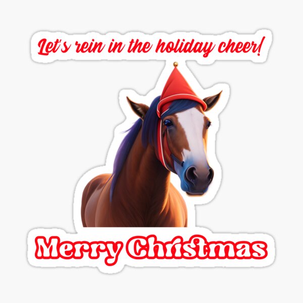 Item preview, Rein in the Holiday designed and sold by TheoOutoftheBox.