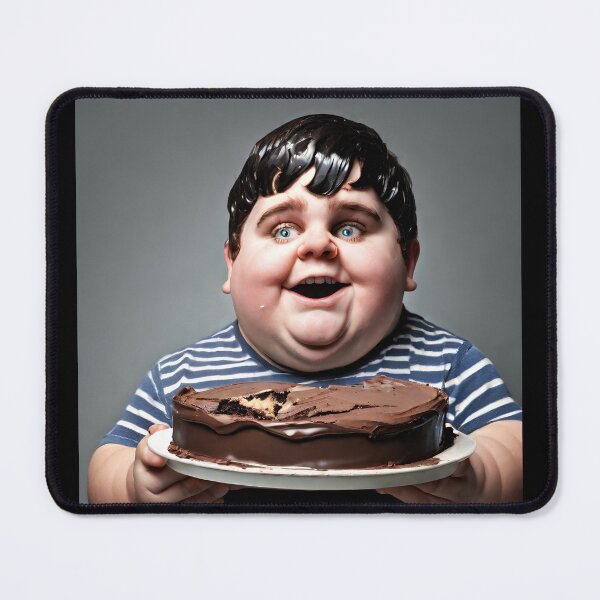 Item preview, Boy Sharing His Cake designed and sold by KoliBabb.