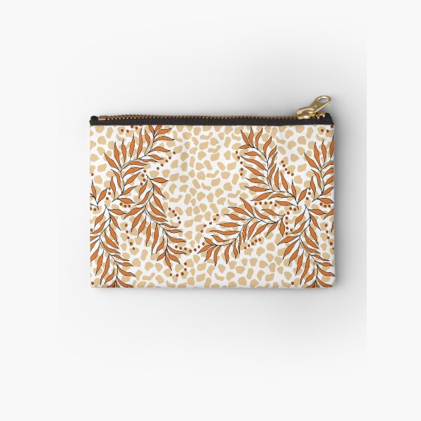 Item preview, Pretty light orange and brown flowers designed and sold by SerahO.