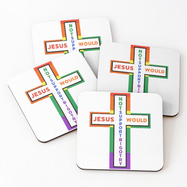 Item preview, Jesus would not support bigotry  designed and sold by Rachel the Artist .