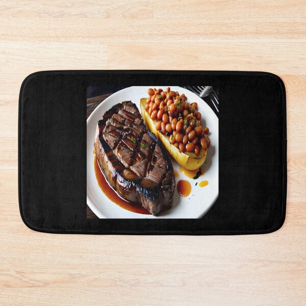Item preview, Grilled Steak Baked Potato and Beans designed and sold by KoliBabb.