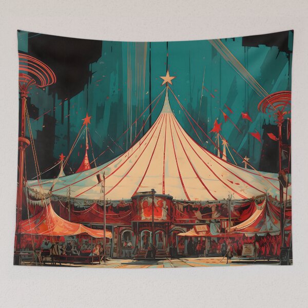Item preview, Aerial Elegance: The Trapeze Triumph designed and sold by Viktor Surzhko.