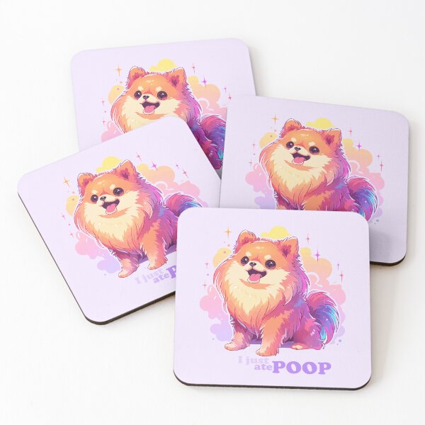 Item preview, I just ate poop pomeranian dog designed and sold by etherElric.