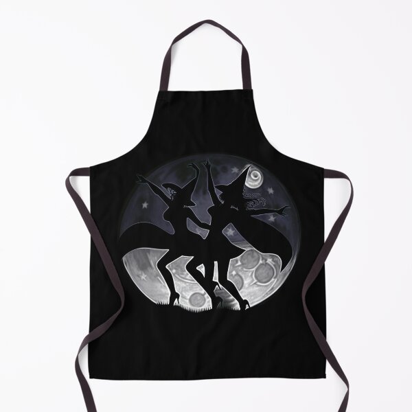 Item preview, Two Witches Dancing in the Moonlight designed and sold by designs-by-ann.