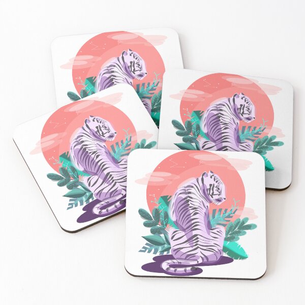 Item preview, White Tiger Illustration designed and sold by StephCiabatta.