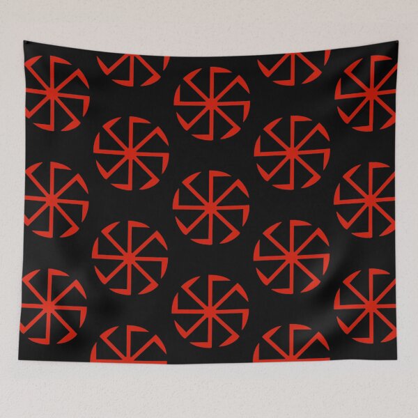 Item preview, Kolovrat - Red designed and sold by RunesRourRoots.