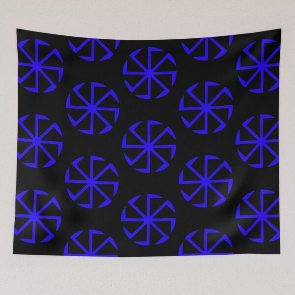 Item preview, Kolovrat - Dark Blue designed and sold by RunesRourRoots.