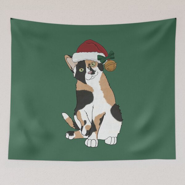 Item preview, Merry Christmas from the Cat designed and sold by rmcbuckeye.
