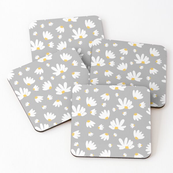 Item preview, White tiny flowers pattern designed and sold by Chirayu1111.