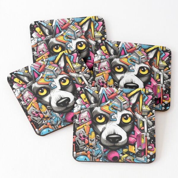 Item preview, Graffiti Style Dog designed and sold by LittleHappies.