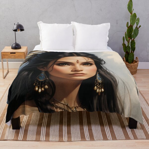 Item preview, indian woman designed and sold by InnovaDigital.