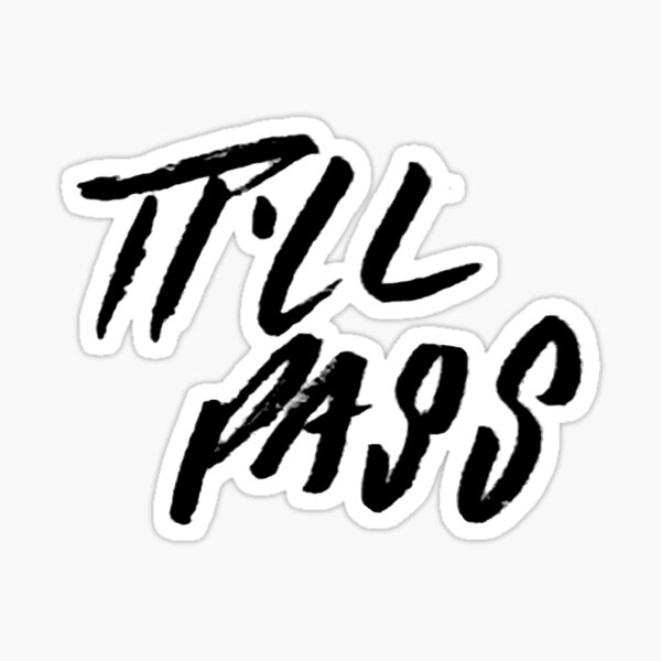 Vista previa del artículo con la obra «Pasará - Fleabag», diseñado y vendido por eklettering.
