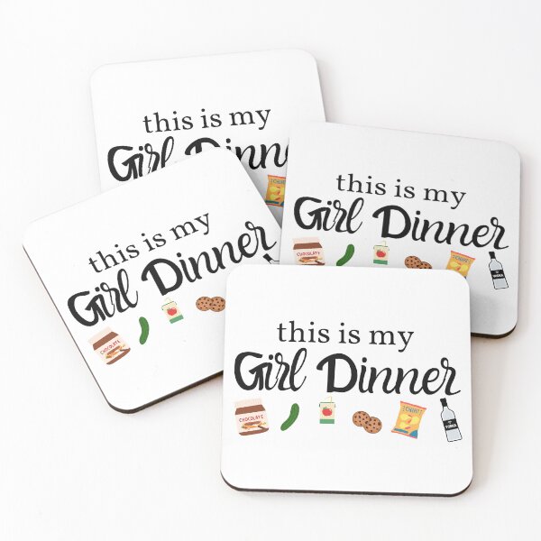 Item preview, Girl Dinner designed and sold by doodleblatt.