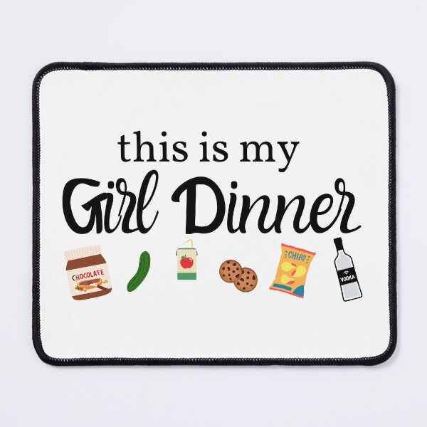 Item preview, Girl Dinner designed and sold by doodleblatt.