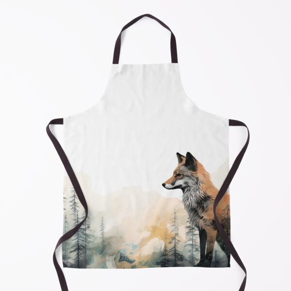 Item preview, Boreal watercolor fox designed and sold by etherElric.