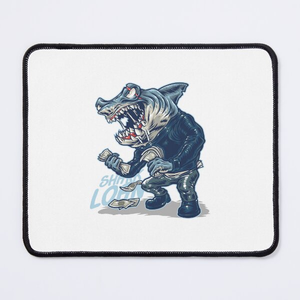 Item preview, Shark loan, shark loan money, angry shark designed and sold by GreyStanzione1.
