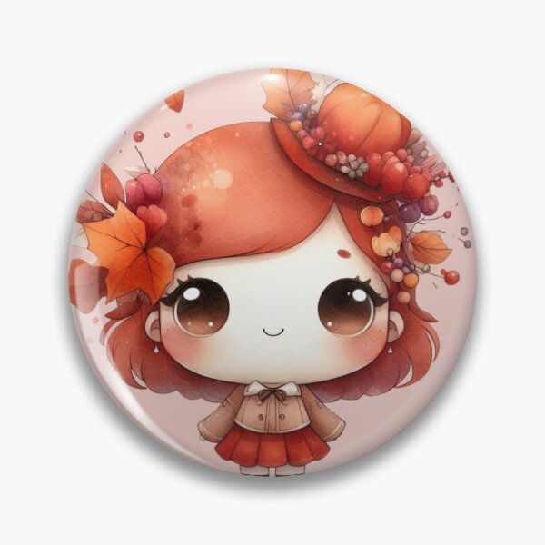 Item preview, Little Cuties - Fall Girl designed and sold by CAutumnTrapp.