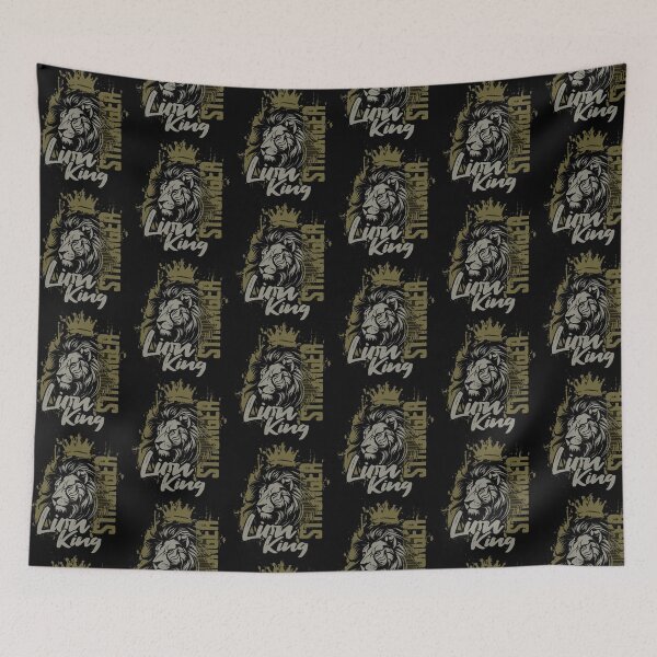 Item preview, Strong lion king, lion king stranger, lion crown designed and sold by GreyStanzione1.