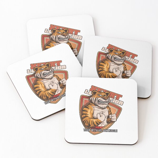 Item preview, Strong tiger, tiger with his arm muscle, tiger fighter designed and sold by GreyStanzione1.